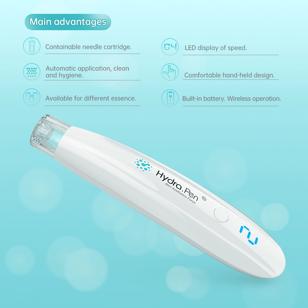 H2 Hydra Pen Device Hydra Roller Derma Pen 2 in 1 Hyaluronic Acid Pen